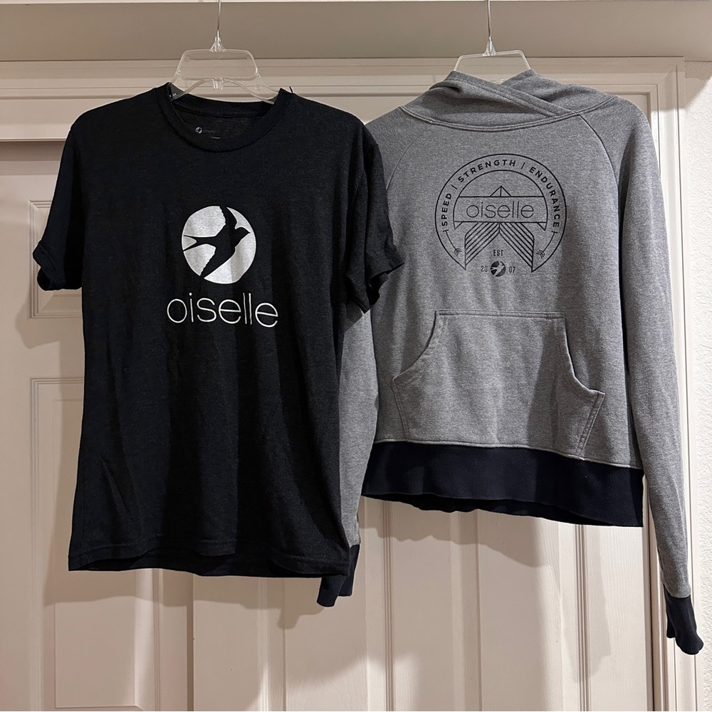 Oiselle Hoodie + Shirt Bundle - Size Small